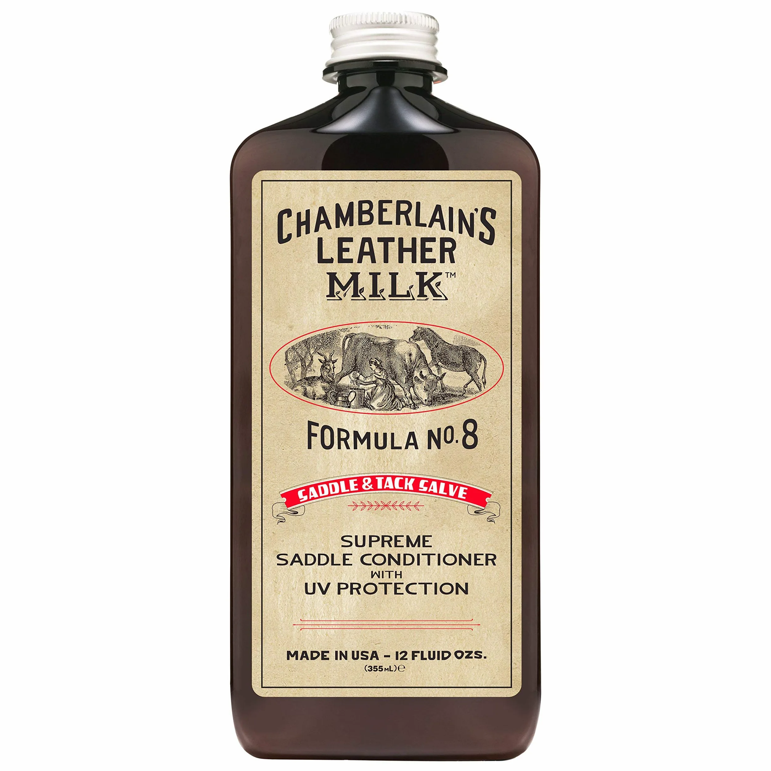 Chamberlain's Leather Milk Formuła nr 8 – całkowicie naturalne, nietoksyczne siodełko i przyczepki wykonane w USA - 2